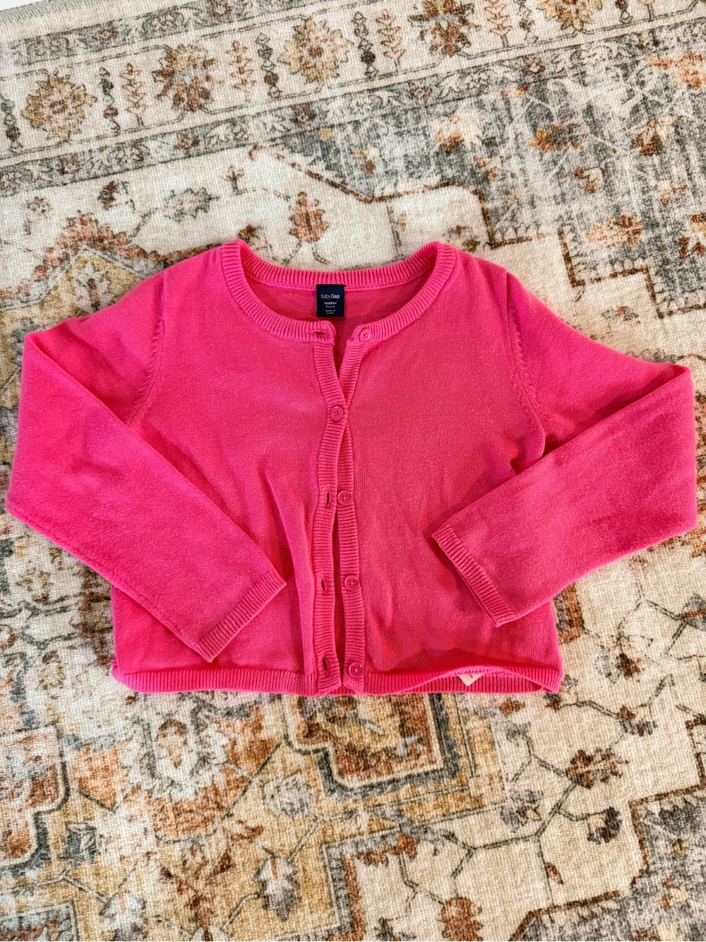 Gap hot pink toddler cardigan
